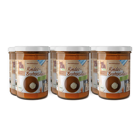Bio Rinderbraten Sauce 400 g / 390 ml