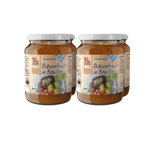Bio Ochsenbrust in Bouillon 690 ml